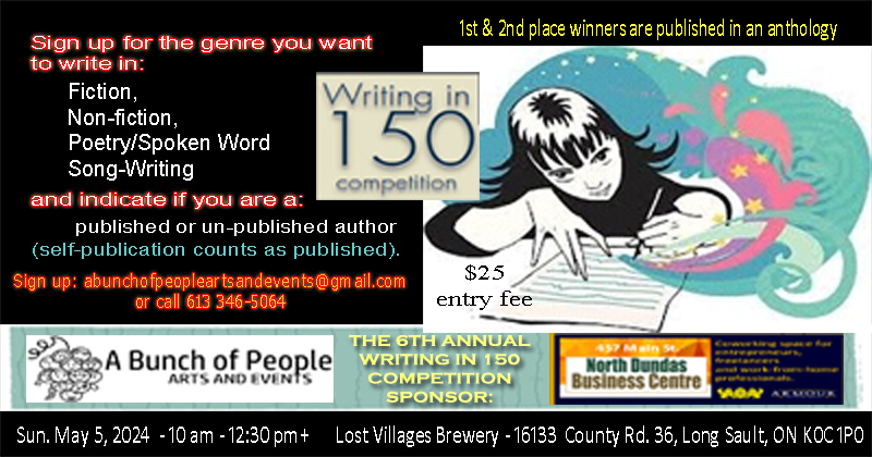 6th Annual Writing in 150 – Writing Competition - Vimarsana News