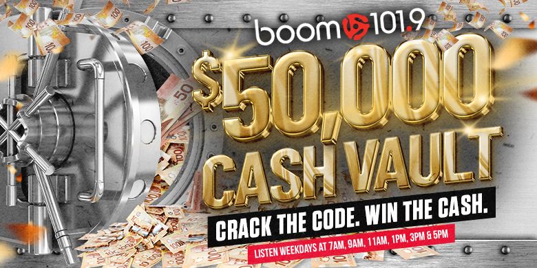 boom 101.9’s $50,000 Cash Vault